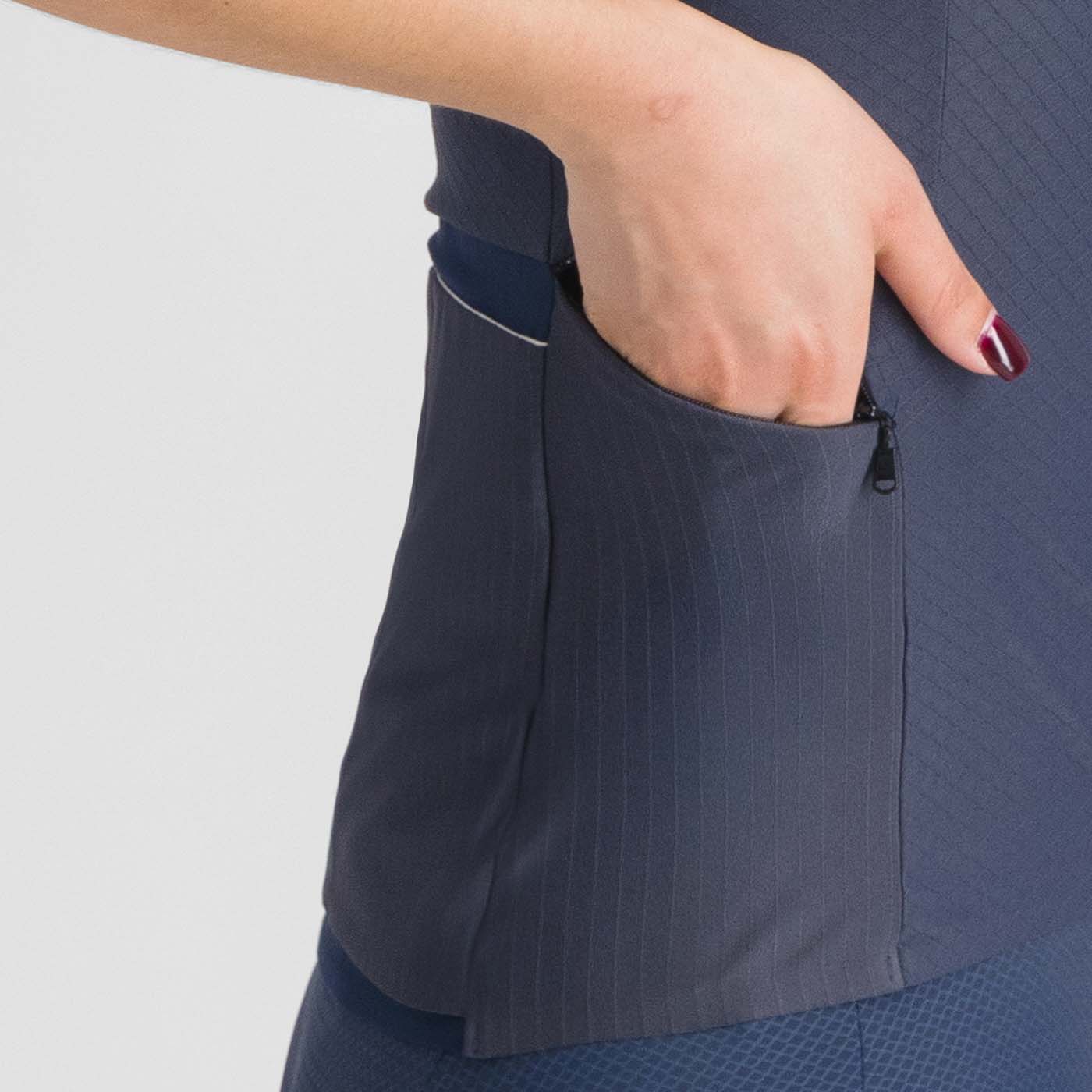 SPORTFUL HYPEREPIC Kurzarmtrikot Damen Blau
