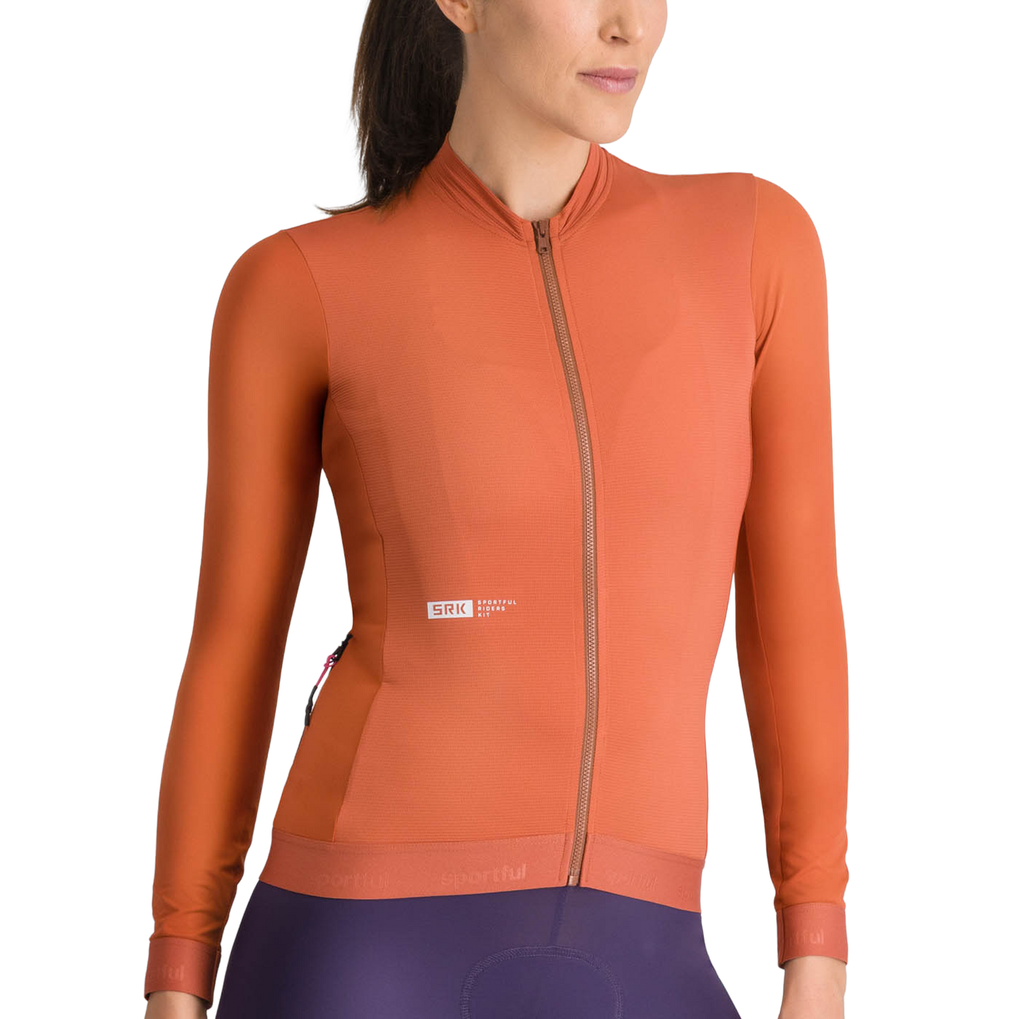 SPORTFUL SRK Langarm Trikot Frau Orange