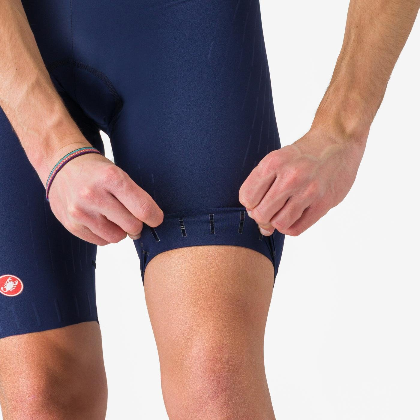 CASTELLI FREE AERO RACE Kurze Trägerhose S Marine