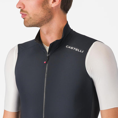 Ärmellose Weste CASTELLI ESPRESSO 2 Schwarz