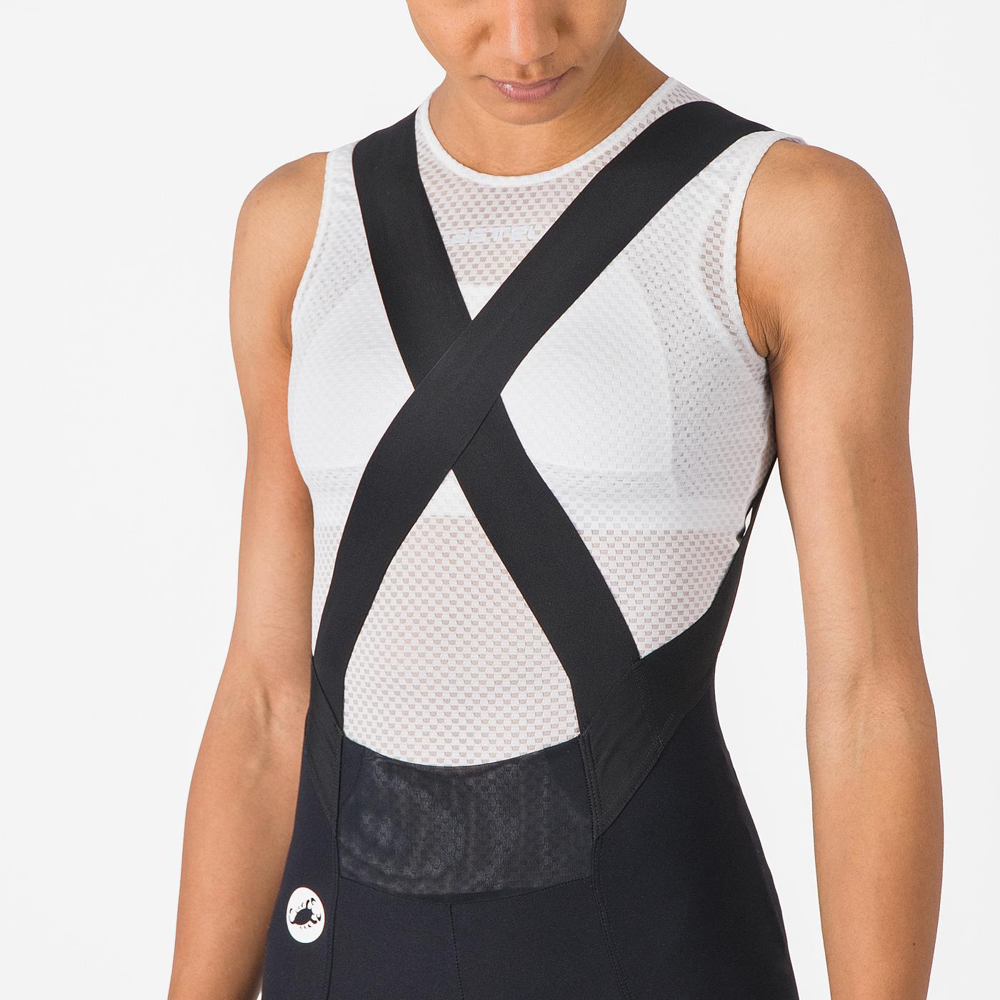 Cuissard Court à Bretelles CASTELLI ESPRESSO 2 W DT Femme Noir