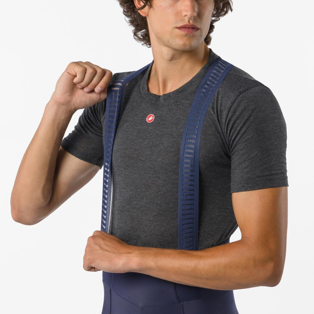 Lange Trägerhose CASTELLI ESPRESSO 2 Blau
