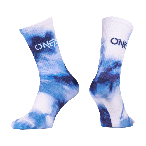 Chaussettes O'NEAL MTB PERFORMANCE TWIST Bleu/Blanc