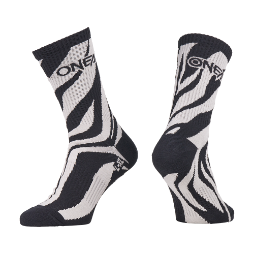 Chaussettes O'NEAL MTB PERFORMANCE WILD Noir/Blanc