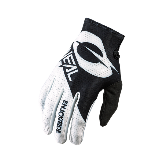 Gants O'NEAL MATRIX STACKED Noir/Blanc