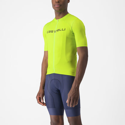 Trikot CASTELLI PROLOGO LITE Kurzarm Gelb