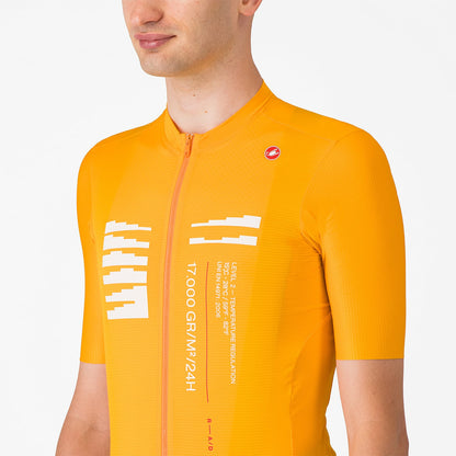 Trikot CASTELLI ESPRESSO R--A/D Kurzarm Orange