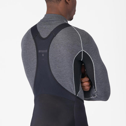 Lange Trägerhose CASTELLI POLARE 4 Schwarz