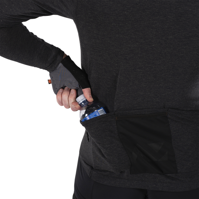 LEATT MTB ENDURANCE 4.0 Langarm Trikot Schwarz