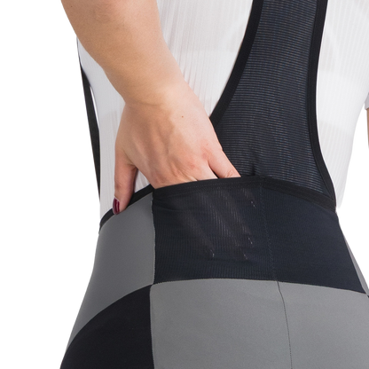 Kurze Trägerhose SPORTFUL SUPERGIARA 2 Damen Grau/Schwarz