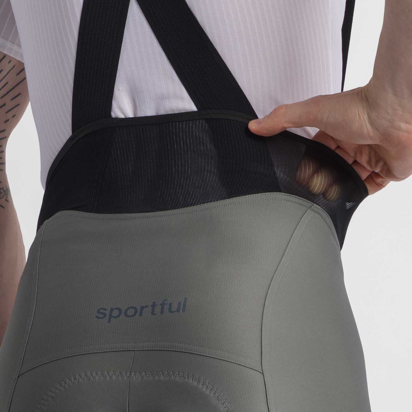 SPORTFUL LTD 2 Kurze Trägerhose Grau