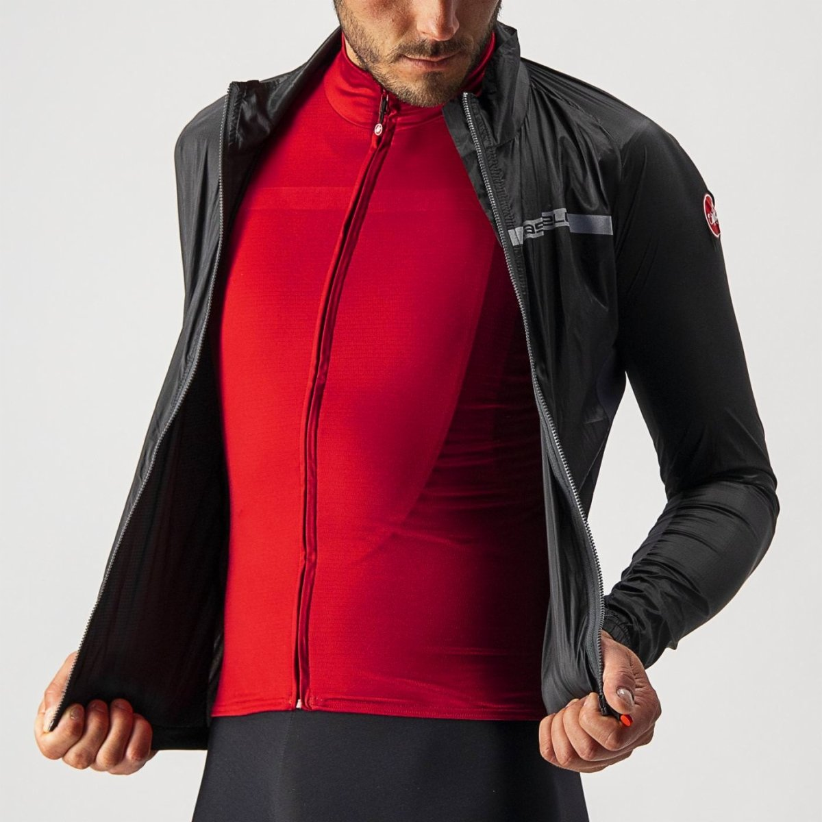 Veste CASTELLI SQUADRA STRETCH Noir/Gris