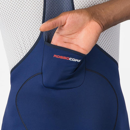 Cuissard Court à Bretelles CASTELLI FREE AERO RACE S Marine