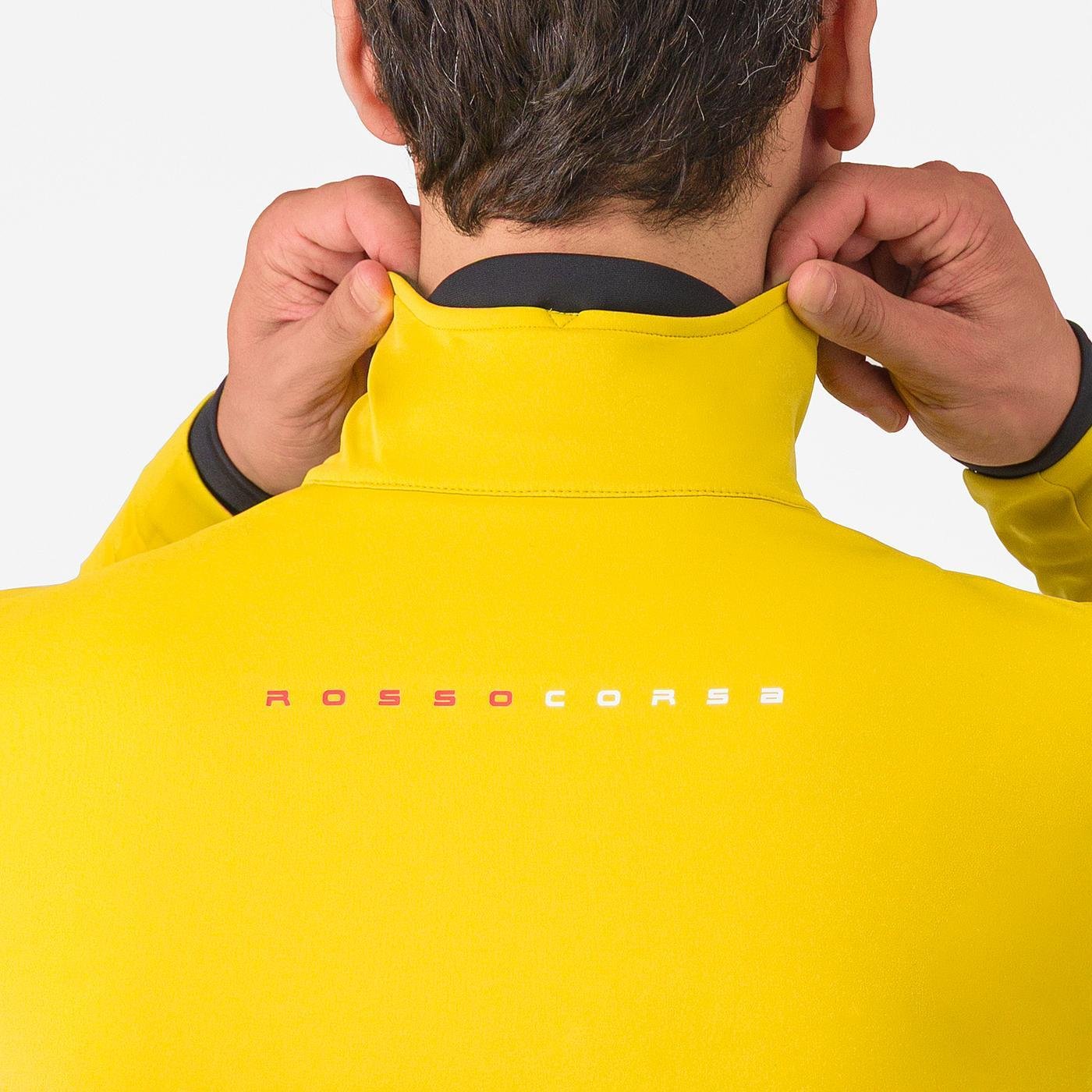 CASTELLI ALPHA 150 Mango Mojito/Schwarz Jacke
