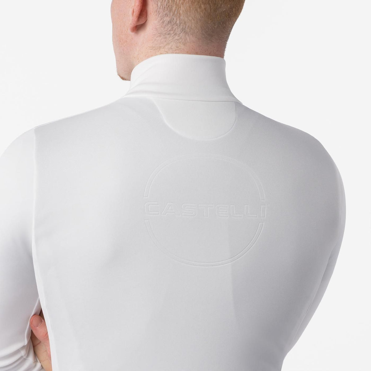 Trikot CASTELLI COMPETIZIONE THERMAL Langarm Elfenbein
