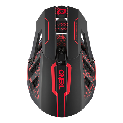 Casque VTT O'NEAL BLADE POLYACRYLITE STRIKE Noir/Rouge