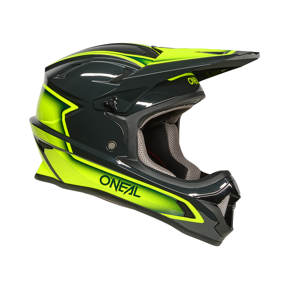 O'NEAL SONUS SLICK MTB-Helm Grau/Gelb