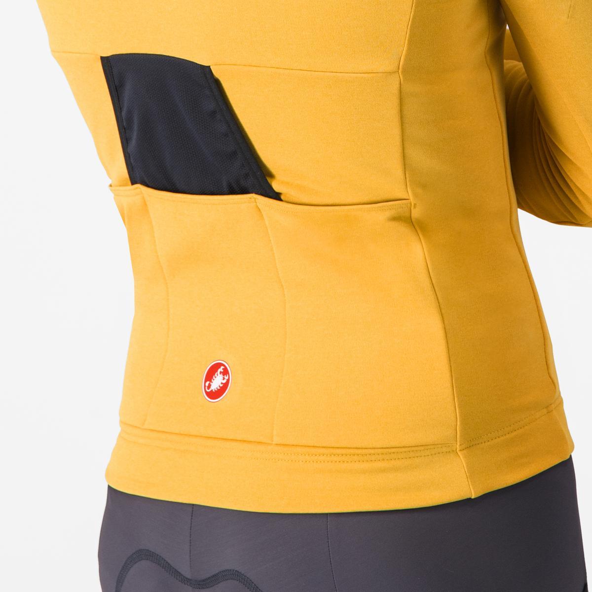 CASTELLI UNLIMITED TRAIL 2 Trikot Langarm Gelb/Grau