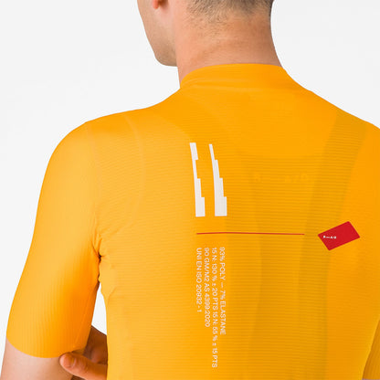 Trikot CASTELLI ESPRESSO R--A/D Kurzarm Orange