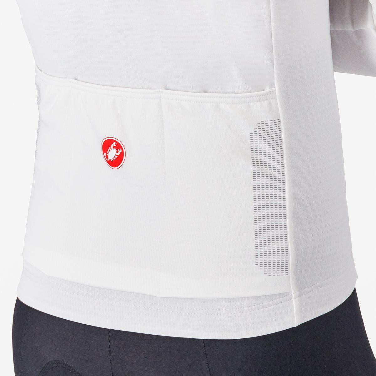 Maillot CASTELLI PURO 4 Manches Longues Ivoire