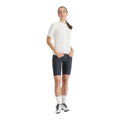 Maillot SPORTFUL CLASSIC Manches Courtes Femme Crème