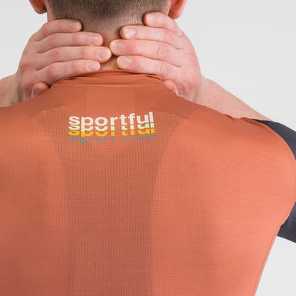 Maillot SPORTFUL SUPERGIARA 2 LOGO Manches Courtes Orange