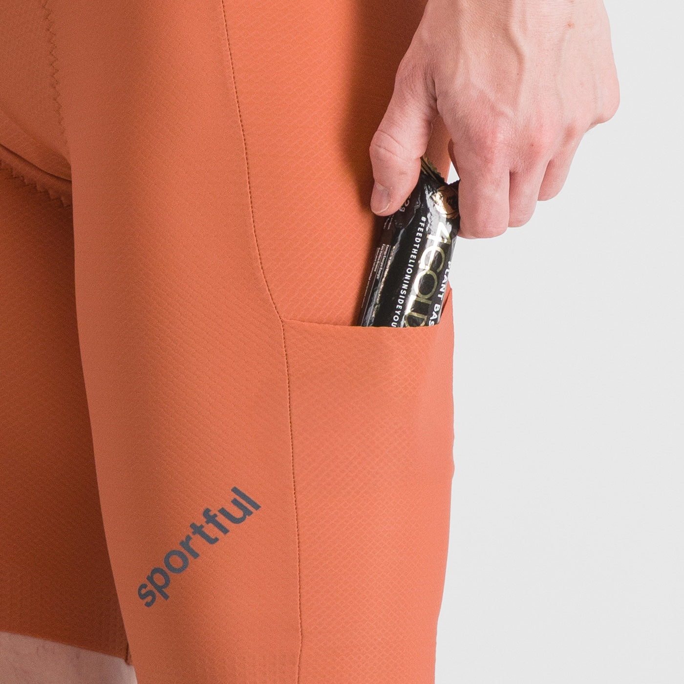 SPORTFUL HYPEREPIC Kurze Trägerhose Orange