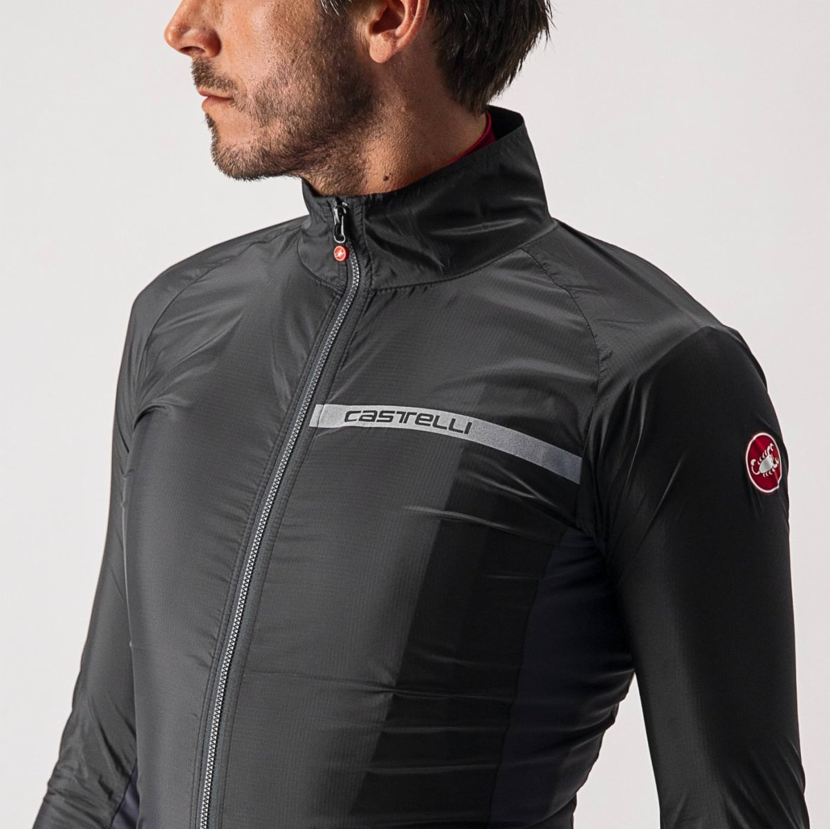 Veste CASTELLI SQUADRA STRETCH Noir/Gris