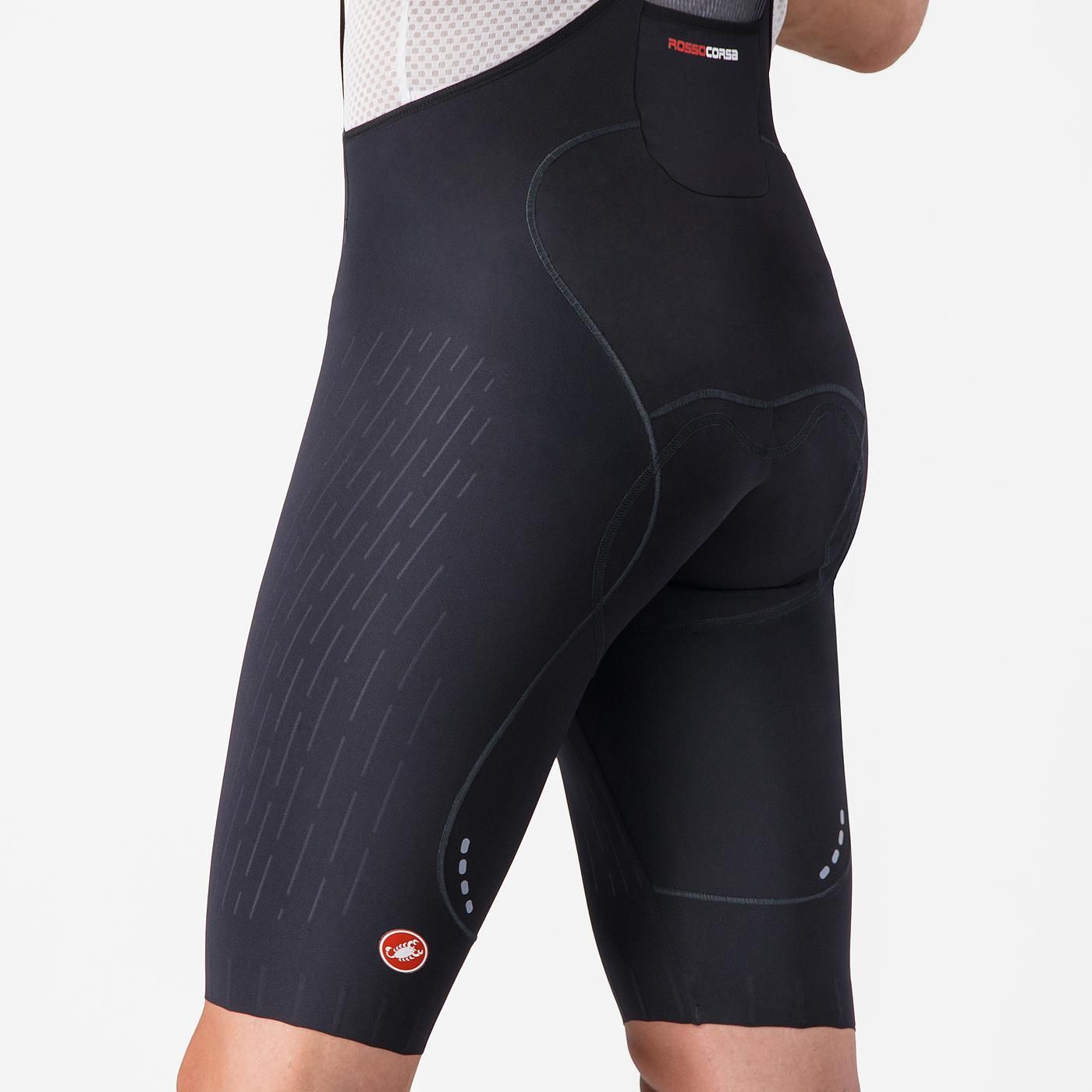 CASTELLI FREE AERO RACE S Kurze Trägerhose Schwarz