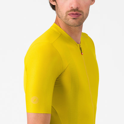 Maillot CASTELLI ESPRESSO 2 Manches Courtes Jaune