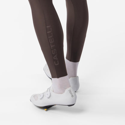 Lange Trägerhose CASTELLI ESPRESSO 2 Braun