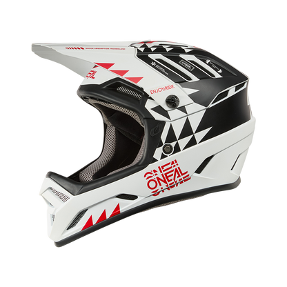 MTB-Helm O'NEAL BACKFLIP KNOX Weiß/Schwarz