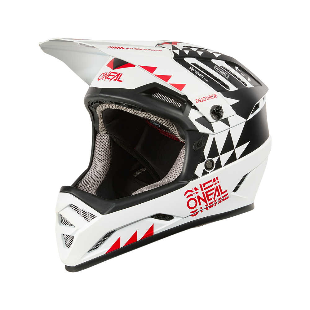 Casque VTT O'NEAL BACKFLIP KNOX Blanc/Noir