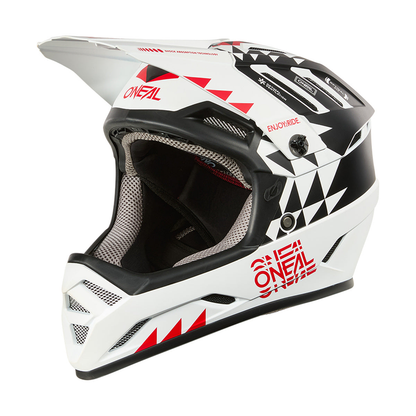 MTB-Helm O'NEAL BACKFLIP KNOX Weiß/Schwarz