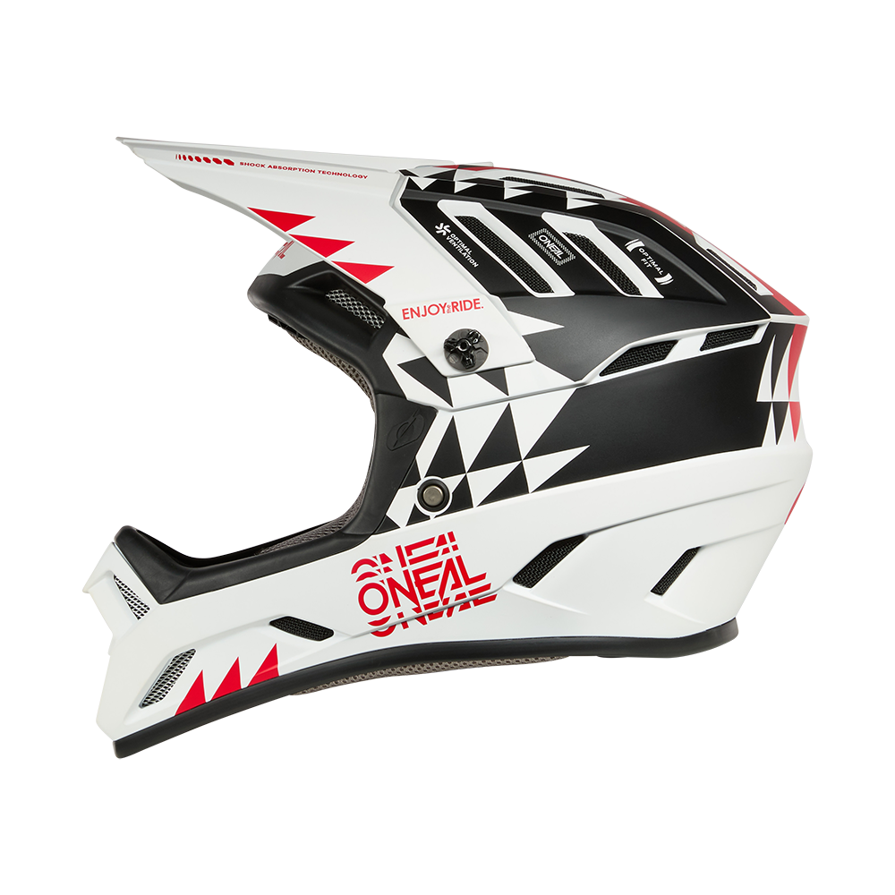 Casque VTT O'NEAL BACKFLIP KNOX Blanc/Noir