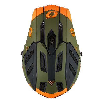 O'NEAL BACKFLIP STRIKE MTB-Helm Schwarz/Orange/Grün