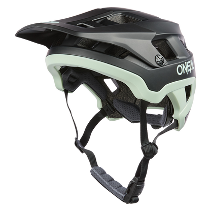 Casque VTT O'NEAL DEFENDER SOLID Noir/Vert