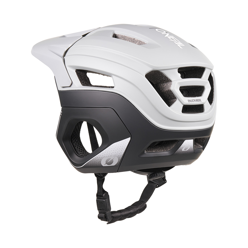 Casque VTT O'NEAL TRAPPER EVO SOLID Noir/Gris