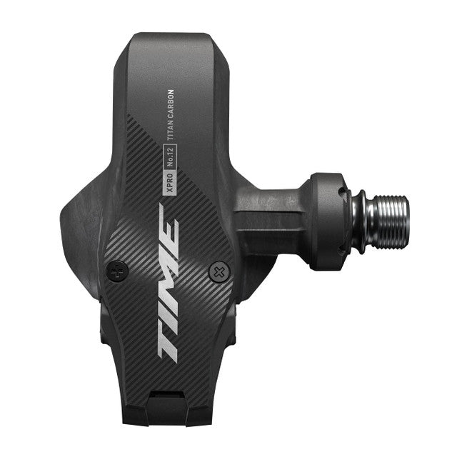 Pedale TIME X PRO 12 Q-Factor 51 Carbon Schwarz/Silber