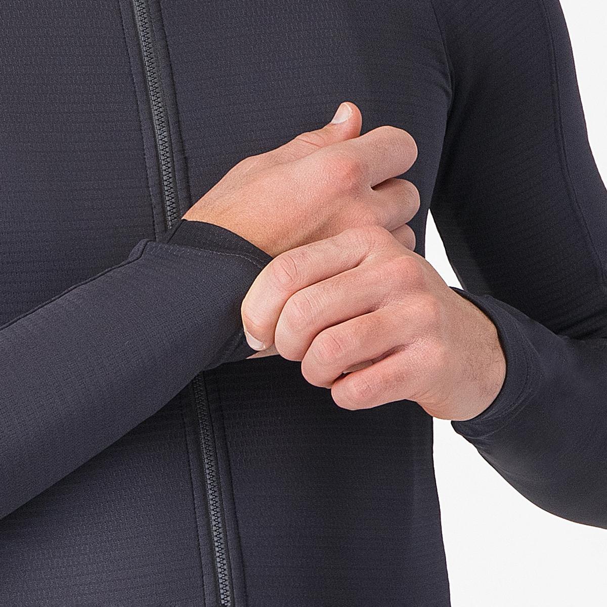 Maillot CASTELLI PURO 4 Manches Longues Gris