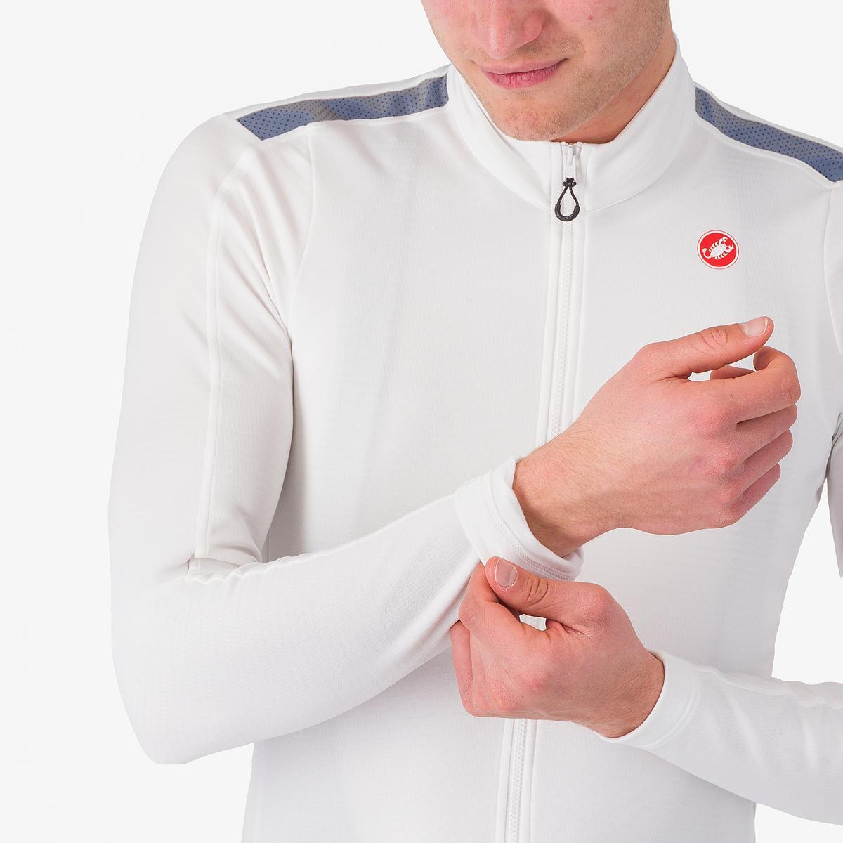 Maillot CASTELLI PURO 4 Manches Longues Ivoire
