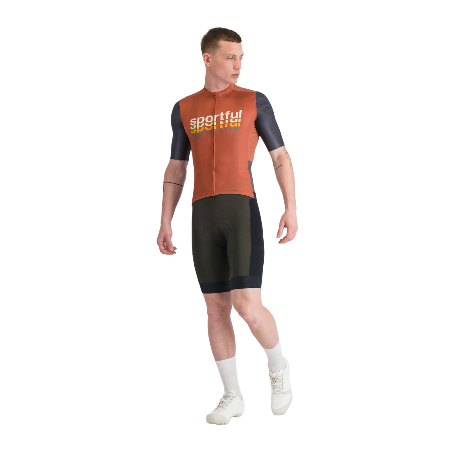 SPORTFUL SUPERGIARA 2 LOGO Trikot Kurzarm Orange