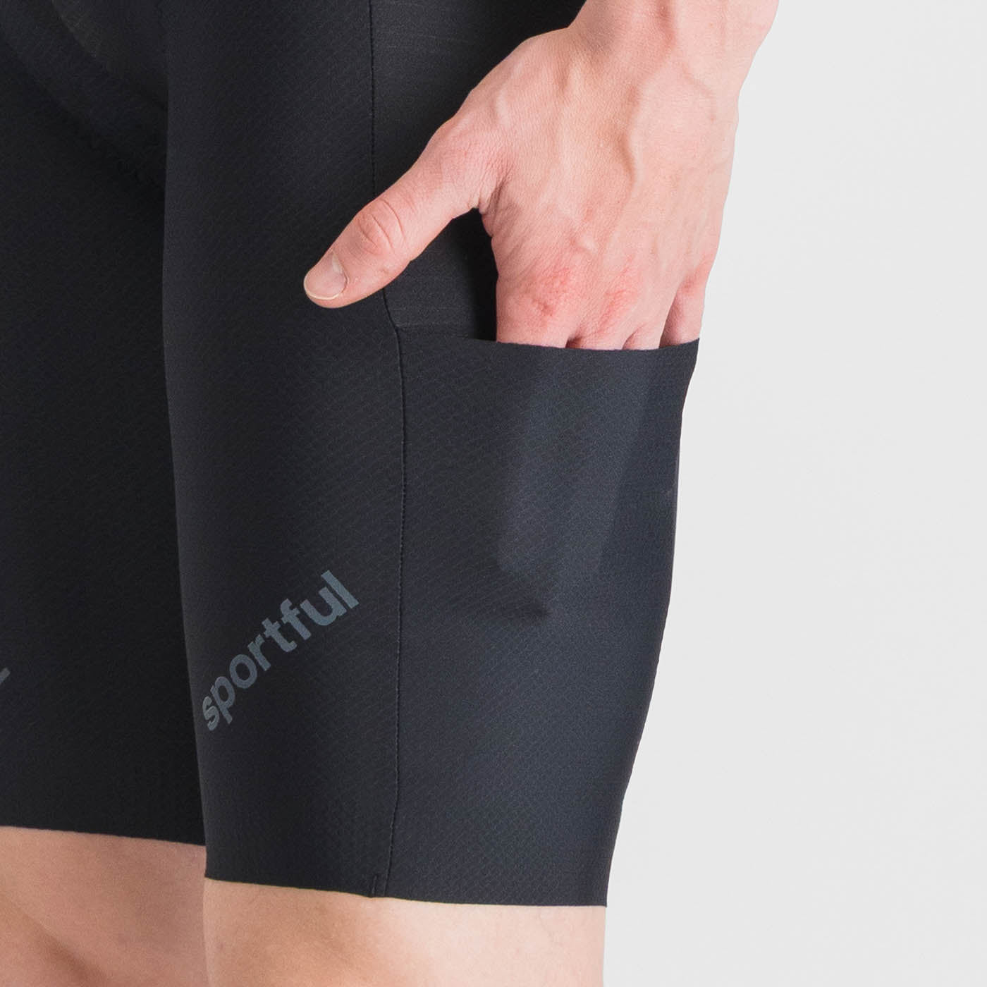 SPORTFUL HYPEREPIC Kurze Trägerhose Schwarz