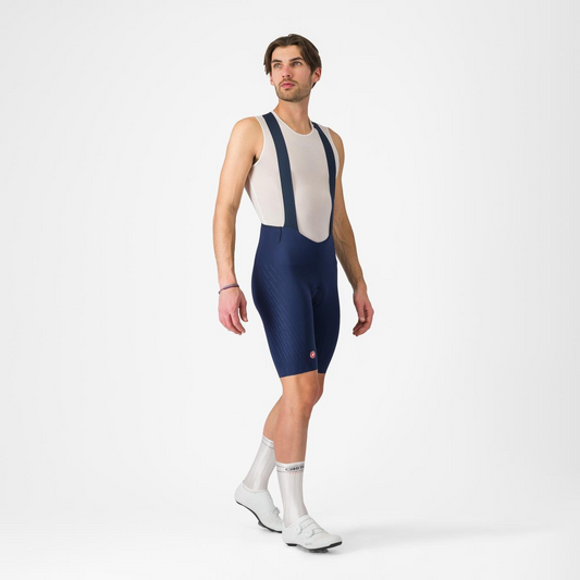 Cuissard Court à Bretelles CASTELLI FREE AERO RACE S Marine