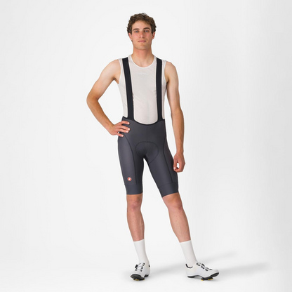 Kurze Trägerhose CASTELLI COMPETIZIONE 2 Schwarz