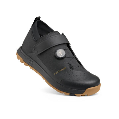 CRANKBROTHERS MALLET TRAIL BOA CLIP MTB-Schuhe in Schwarz/Gold — Dreiviertelansicht