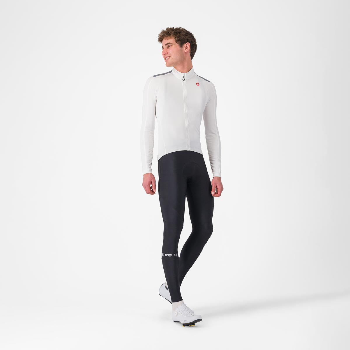 Maillot CASTELLI PURO 4 Manches Longues Ivoire