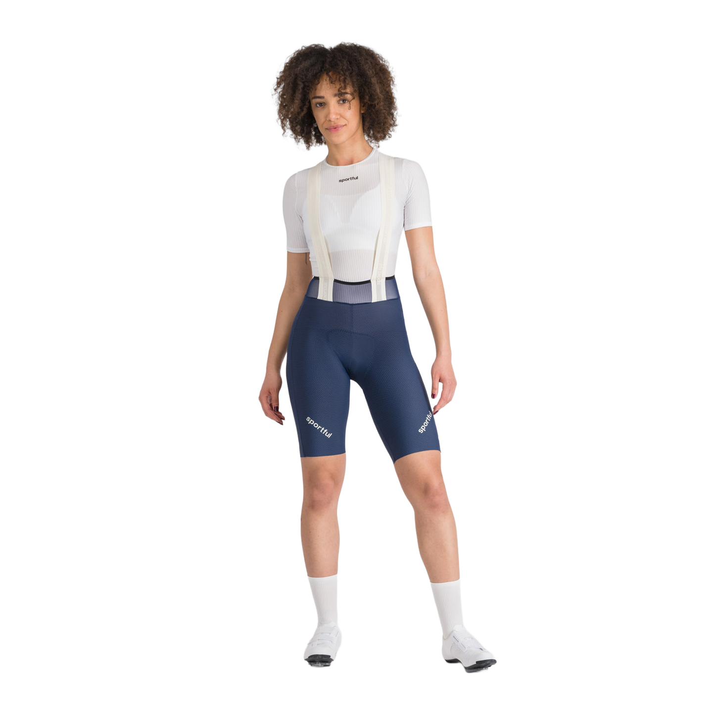 SPORTFUL HYPEREPIC Damen Kurze Trägerhose Blau