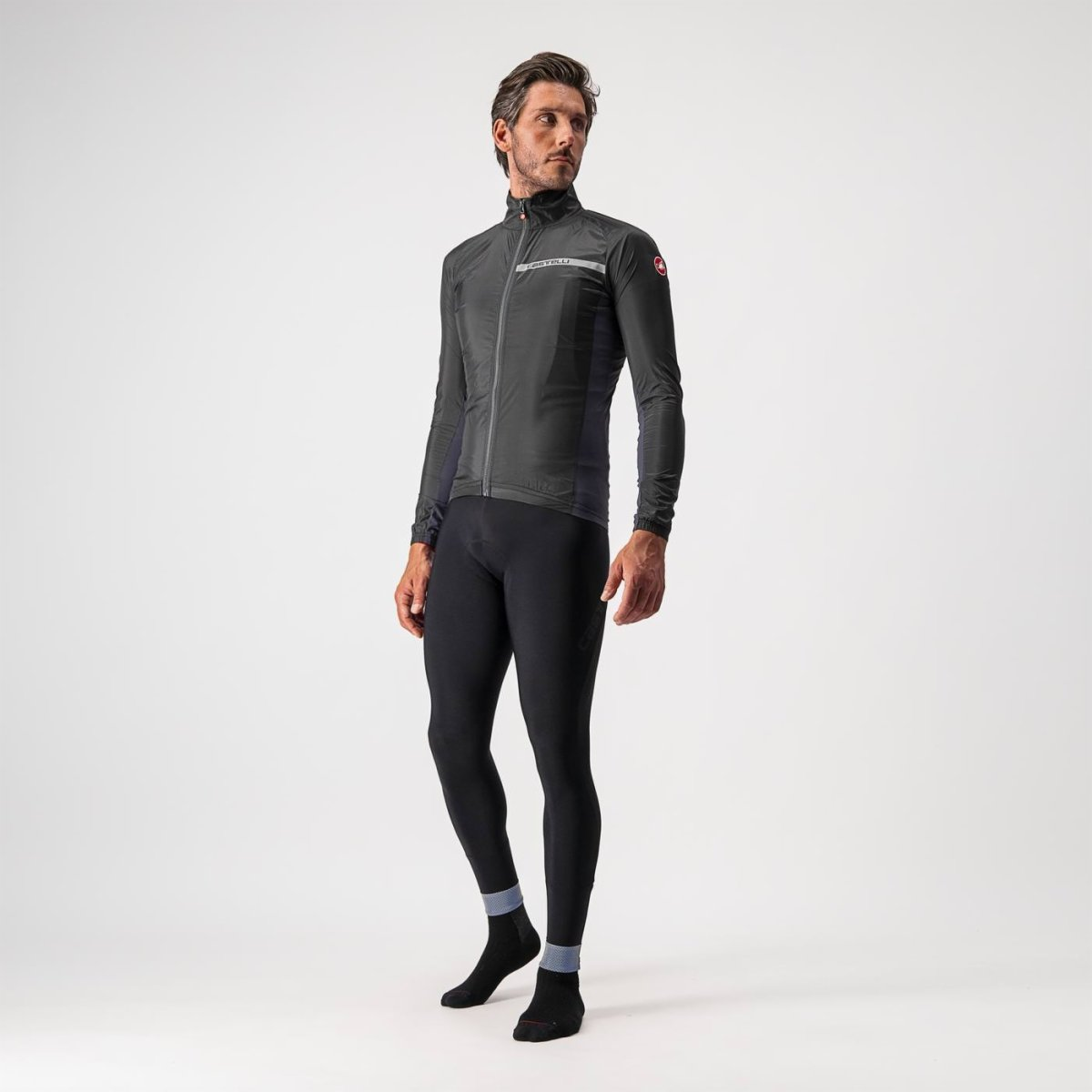 Veste CASTELLI SQUADRA STRETCH Noir/Gris