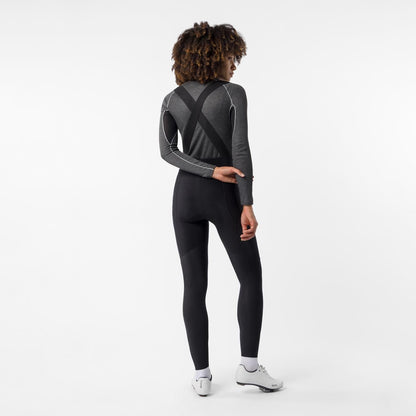 Lange Trägerhose CASTELLI COMPETIZIONE DT Damen Schwarz